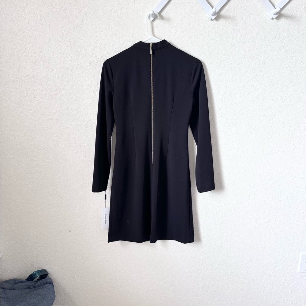 Calvin Klein Bow Tie Midi Dress - Picture 2 of 8